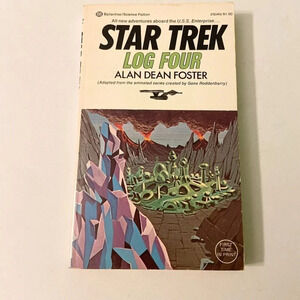 Vintage 1975 Star Trek Log Four Alan Dean  Foster Ballantine Paperback